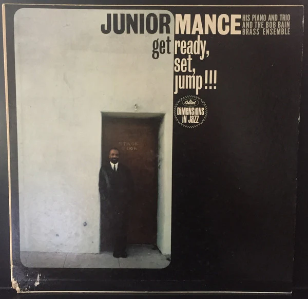 Junior Mance Trio, The Bob Bain Brass Ensemble – Get Ready, Set, Jump!!! (E/VG+) – LP, NZ 1964