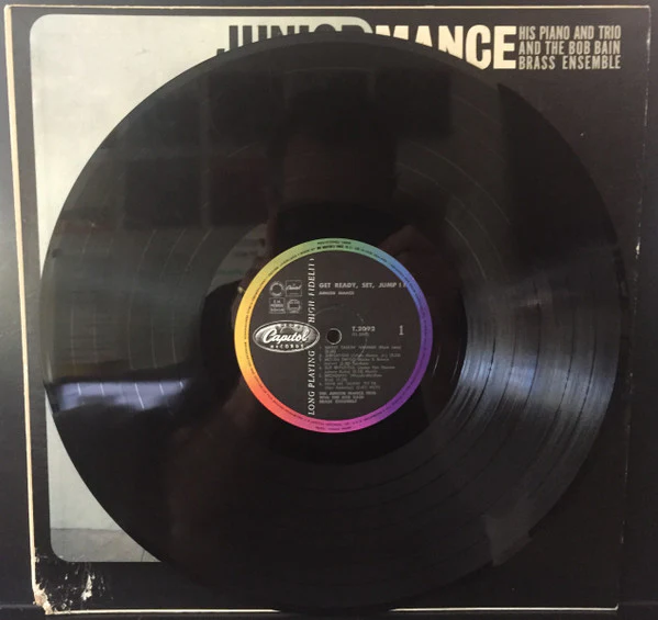 Junior Mance Trio, The Bob Bain Brass Ensemble – Get Ready, Set, Jump!!! (E/VG+) – LP, NZ 1964 - Image 3