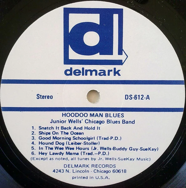 Junior Wells' Chicago Blues Band, Buddy Guy – Hoodoo Man Blues (VG/VG) – LP, US 1974 - Image 3