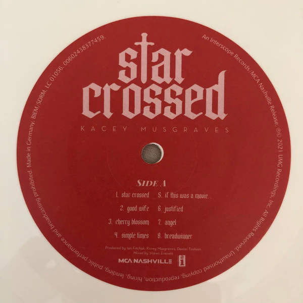 Kacey Musgraves – Star-Crossed (E/E) – LP, EU 2021 - Image 6