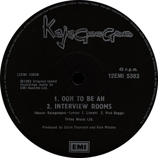 Kajagoogoo – Ooh To Be Ah (The Construction Mix) (VG/VG) – 12", UK 1983 - Image 4