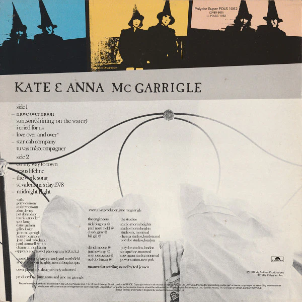 Kate & Anna McGarrigle – Love Over And Over (E/E) – LP, UK 1982 - Image 2