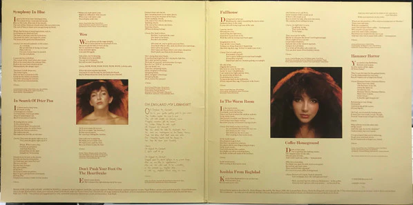 Kate Bush – Lionheart (VG+/VG) – LP, UK 1978 - Image 2