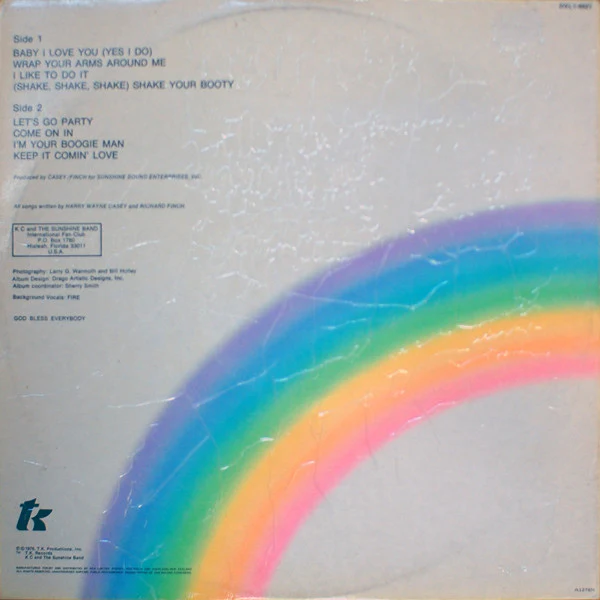 KC & The Sunshine Band – KC And The Sunshine Band (Part 3) (VG/VG) – LP, AU 1976 - Image 2