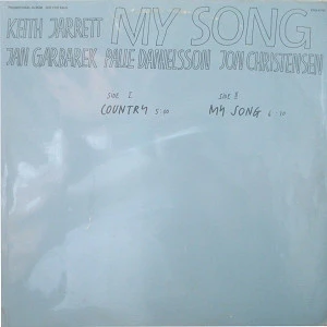 Keith Jarrett – My Song (E/VG+) – 12", US 1978