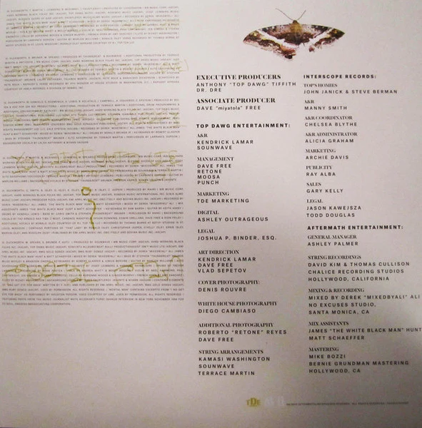 Kendrick Lamar – To Pimp A Butterfly (VG+/VG+) – 2xLP, EU 2018 - Image 3