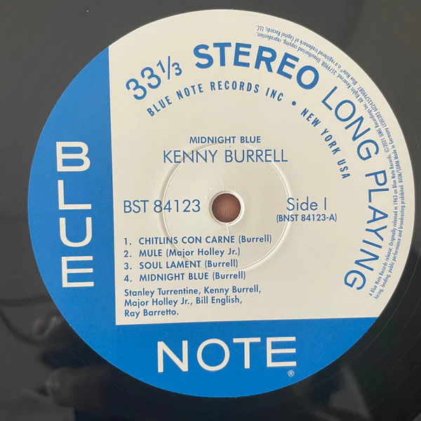 Kenny Burrell – Midnight Blue (NM/E) – LP, Worldwide 2021 - Image 3