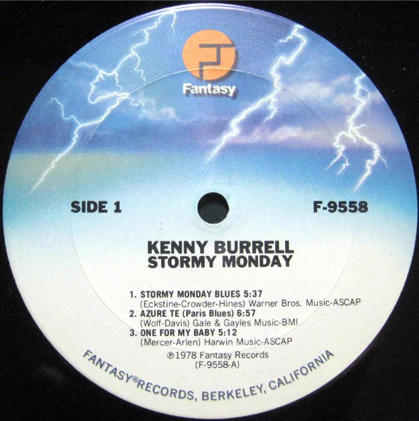 Kenny Burrell – Stormy Monday (VG+/VG+) – LP, US 1978 - Image 3