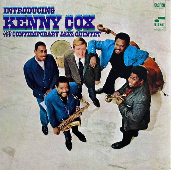 Kenny Cox, The Contemporary Jazz Quintet – Introducing Kenny Cox And The Contemporary Jazz Quintet (VG+/VG+) – LP, Worldwide 2021
