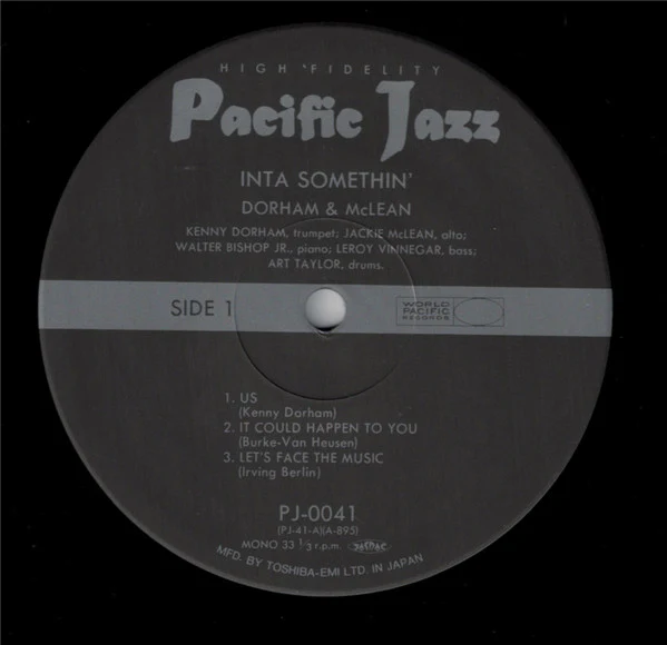 Kenny Dorham, Jackie McLean – Inta Somethin' (E/E) – LP, JP 1992, No OBI - Image 6