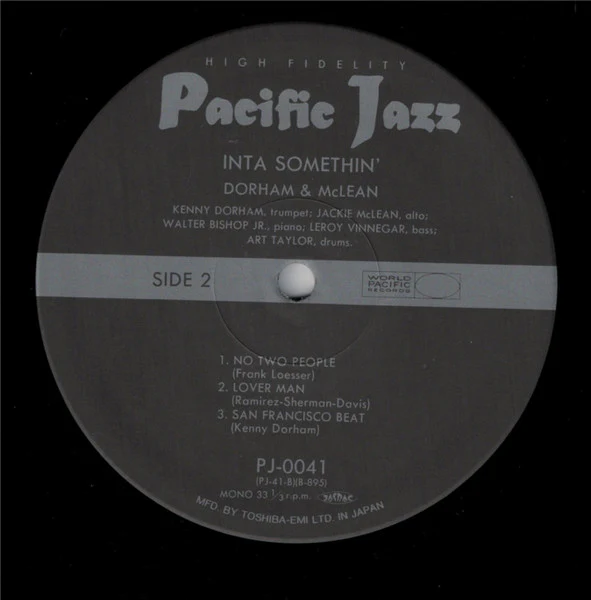 Kenny Dorham, Jackie McLean – Inta Somethin' (E/E) – LP, JP 1992, No OBI - Image 7