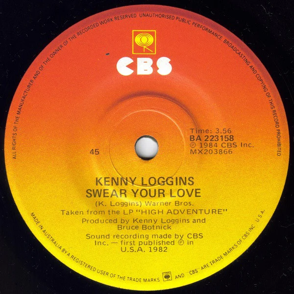 Kenny Loggins – Footloose (VG/VG) – 7", AU 1984 - Image 4