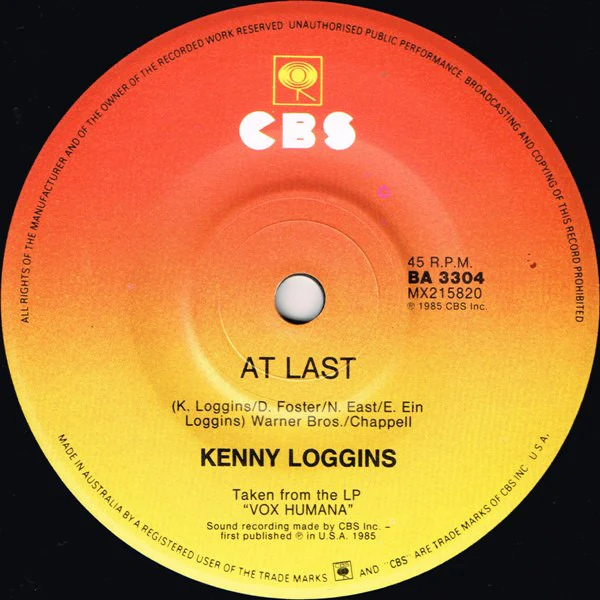 Kenny Loggins – Forever (VG+/VG) – 7", AU 1985 - Image 4