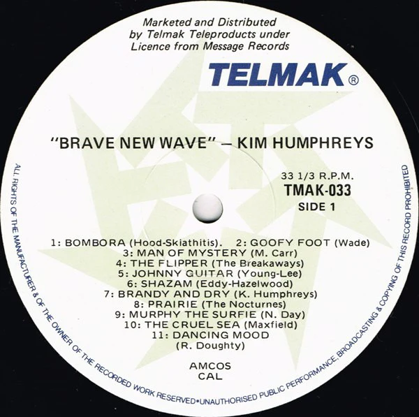 Kim Humphreys – Brave New Wave (VG+/VG) – LP, AU 1979 - Image 4