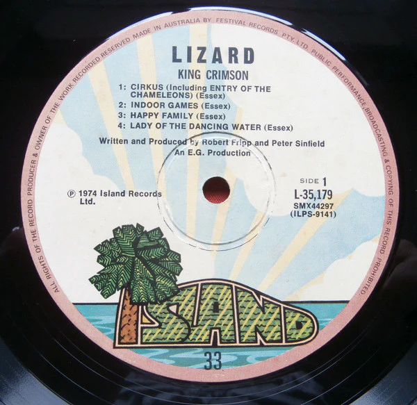King Crimson – Lizard (VG+/VG+) – LP, AU 1974 - Image 4