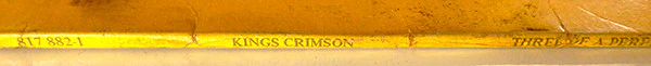King Crimson – Three Of A Perfect Pair (VG/VG+) – LP, Australasia 1984 - Image 6
