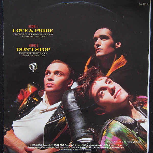 King – Love & Pride (E/Generic) – 7", AU 1984 - Image 4