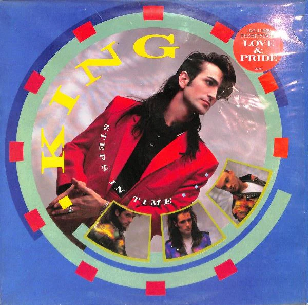 King – Steps In Time (VG/VG+) – LP, UK 1984