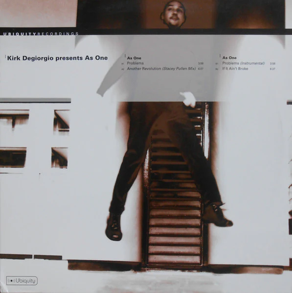Kirk Degiorgio, As One – Problems / Another Revolution / If It Ain't Broke (VG+/VG+) – 12", US 2001