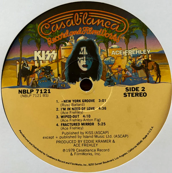 Kiss, Ace Frehley – Ace Frehley (VG/VG+) – LP, US 1978 - Image 3