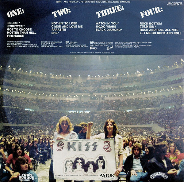 Kiss – Alive! (VG+/VG) – 2xLP, AU 1975 - Image 2