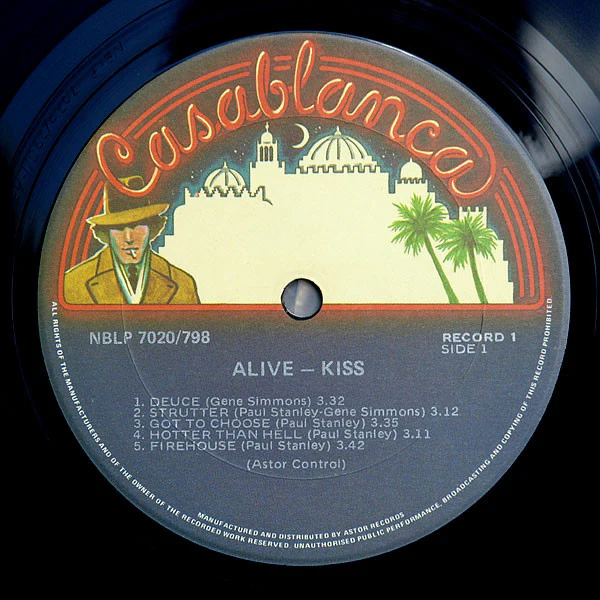 Kiss – Alive! (VG+/VG) – 2xLP, AU 1975 - Image 5