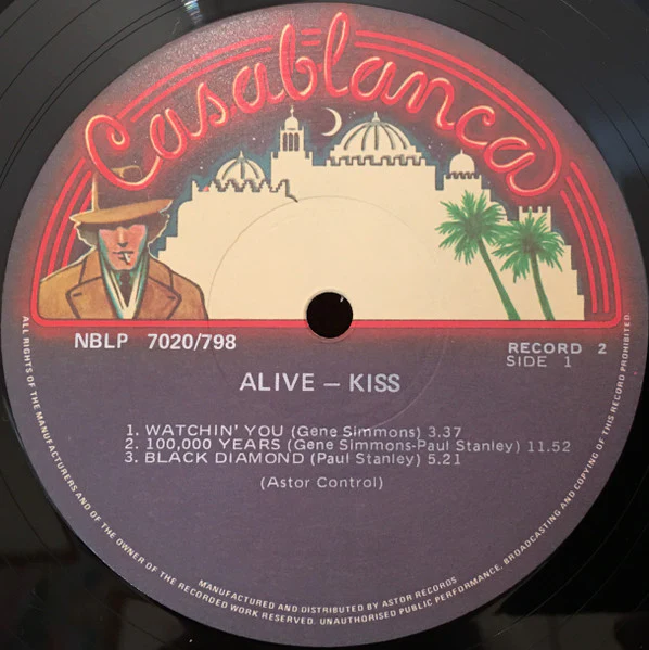 Kiss – Alive! (VG+/VG) – 2xLP, AU 1975 - Image 7