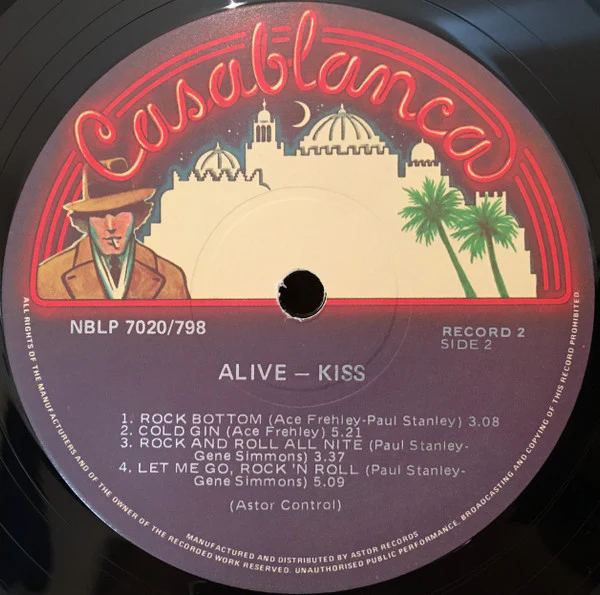 Kiss – Alive! (VG+/VG) – 2xLP, AU 1975 - Image 8