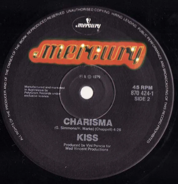 Kiss – I Was Made For Lovin' You (G+/VG) – 12", Australasia 1988 - Image 3