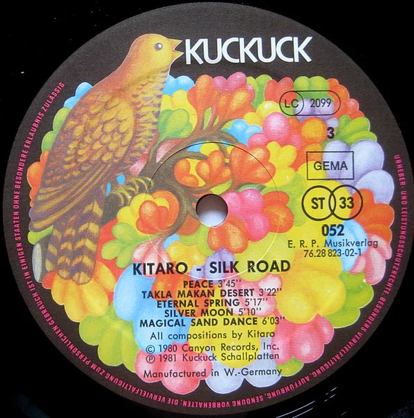 Kitaro – Silk Road (VG/VG) – 2xLP, DE 1981 - Image 5