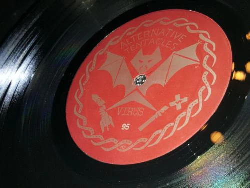 Klaus Flouride – The Light Is Flickering (VG/VG) – LP, US 1991 - Image 3