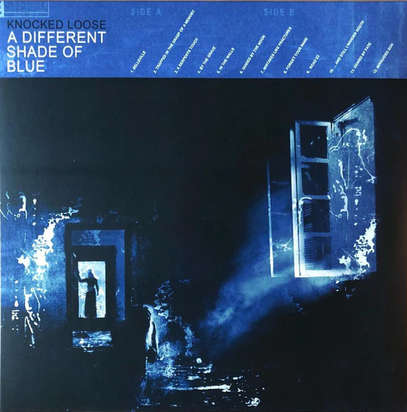 Knocked Loose – A Different Shade of Blue (VG+/VG+) – LP, AU 2019