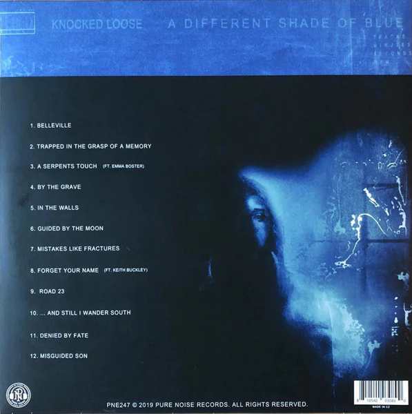 Knocked Loose – A Different Shade of Blue (VG+/VG+) – LP, AU 2019 - Image 2