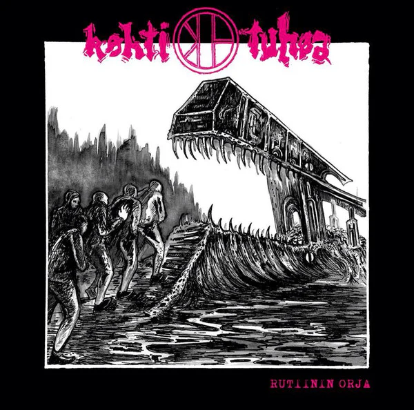 Kohti Tuhoa – Rutiinin Orja (VG+/VG+) – LP, FI 2016