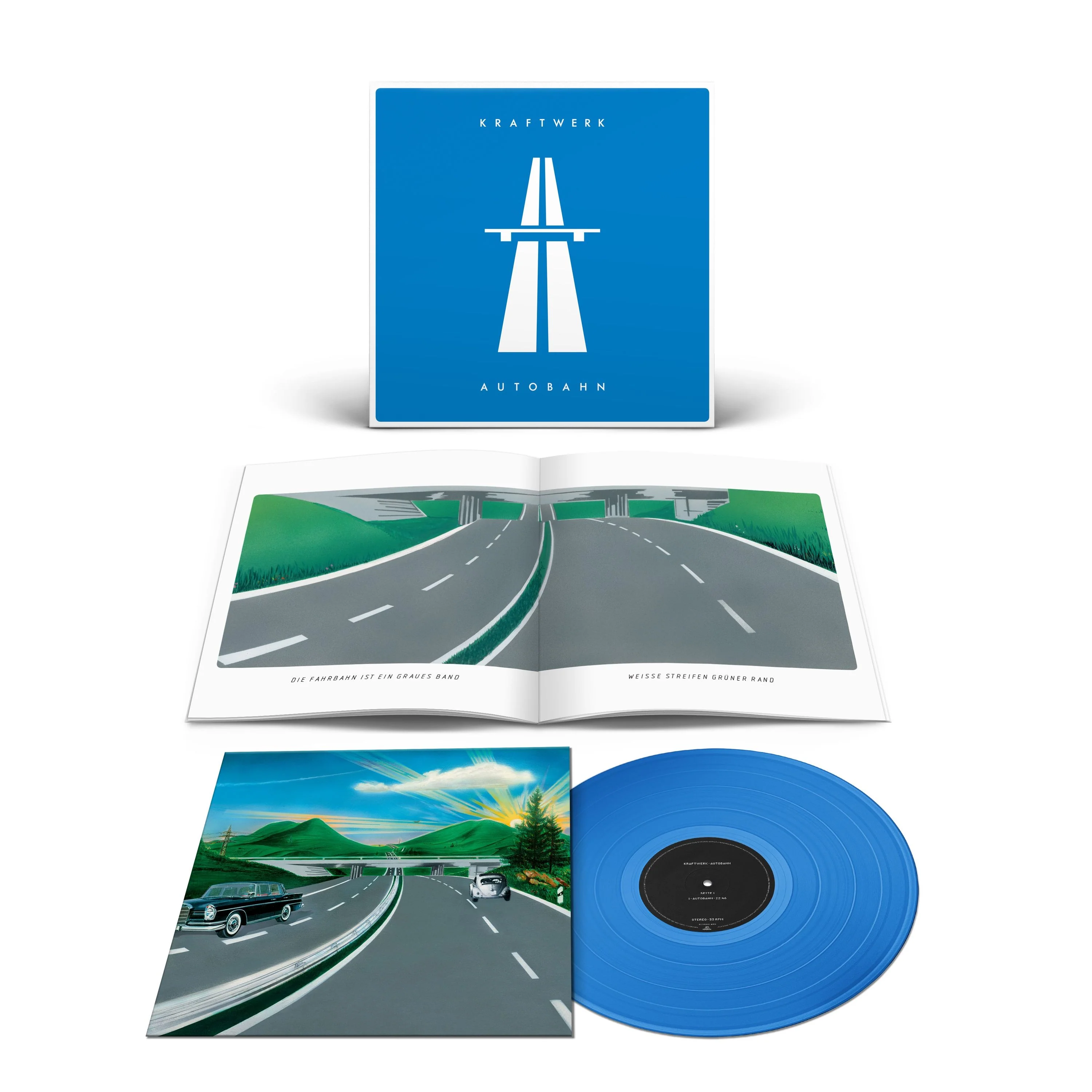Kraftwerk – Autobahn (Blue vinyl) - Image 2