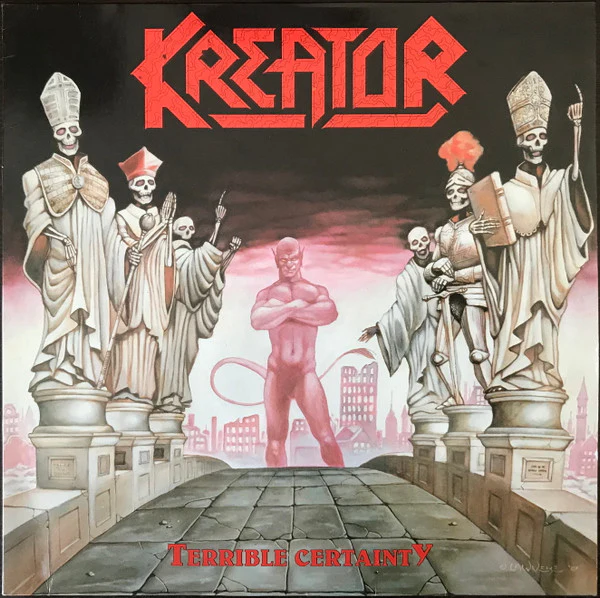 Kreator – Terrible Certainty (VG/VG+) – LP, DE 1988
