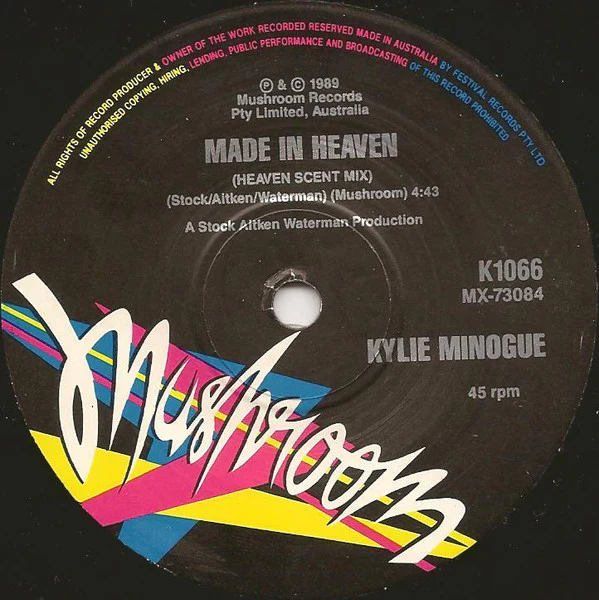 Kylie Minogue – Never Too Late (VG+/VG+) – 7", AU 1989 - Image 4