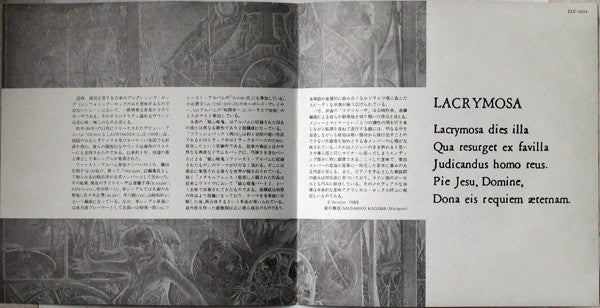 Lacrymosa – 疑心暗鬼 (VG+/VG+) – 7", JP 1985, No OBI - Image 7