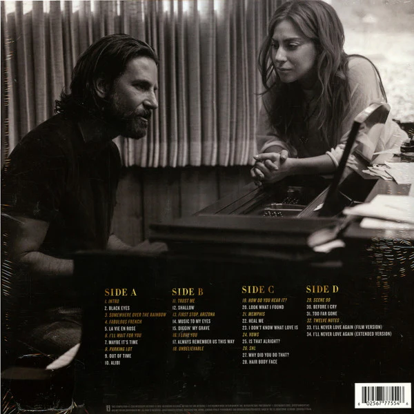 Lady Gaga, Bradley Cooper – A Star Is Born Soundtrack (E/E) – 2xLP, EU 2018 - Image 4