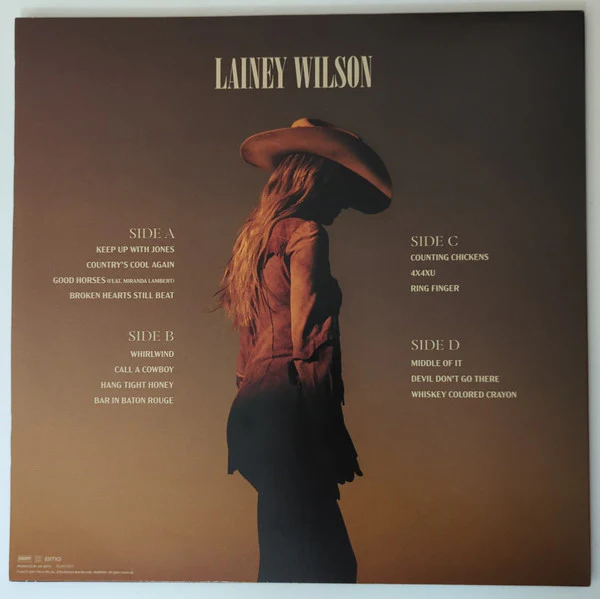 Lainey Wilson – Whirlwind (VG+/VG+) – 2xLP, Worldwide 2024 - Image 2