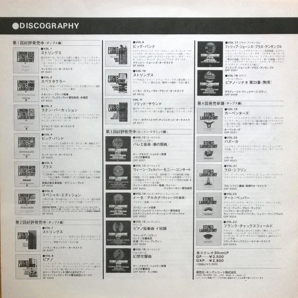 Lalo Schifrin – Stereo Laboratory Vol. 21 (VG+/VG+) – LP, JP 1977, No OBI - Image 6