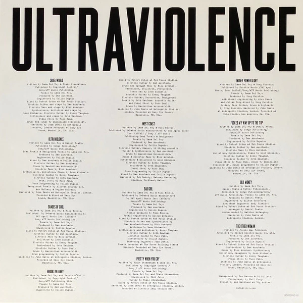 Lana Del Rey – Ultraviolence (VG/E) – 2xLP, US 2021 - Image 7