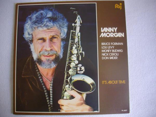 Lanny Morgan – It's About Time (E/VG+) – LP, US 1981