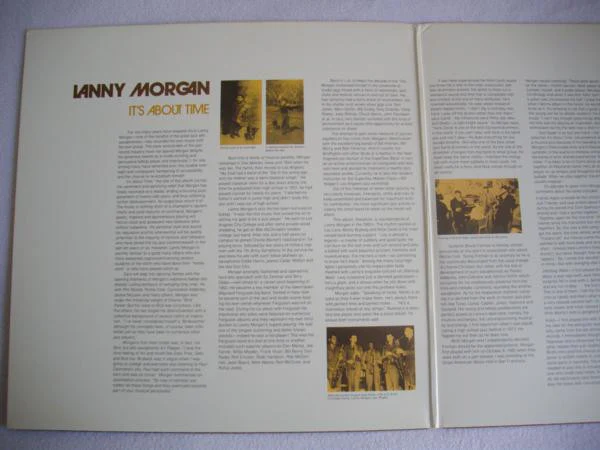 Lanny Morgan – It's About Time (E/VG+) – LP, US 1981 - Image 3