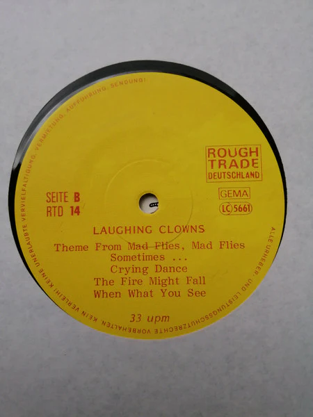 Laughing Clowns – Everything That Flies (VG+/VG+) – LP, DE 1983 - Image 4