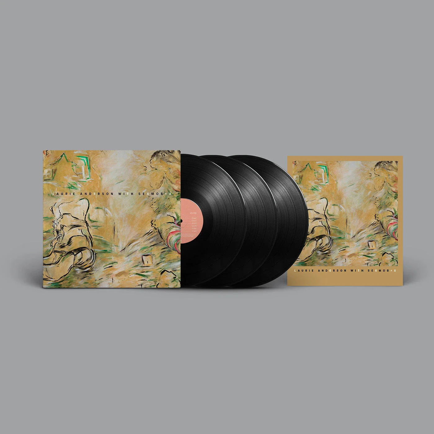 Laurie Anderson, Sex Mob – Let X = X (3xLP) - Image 2