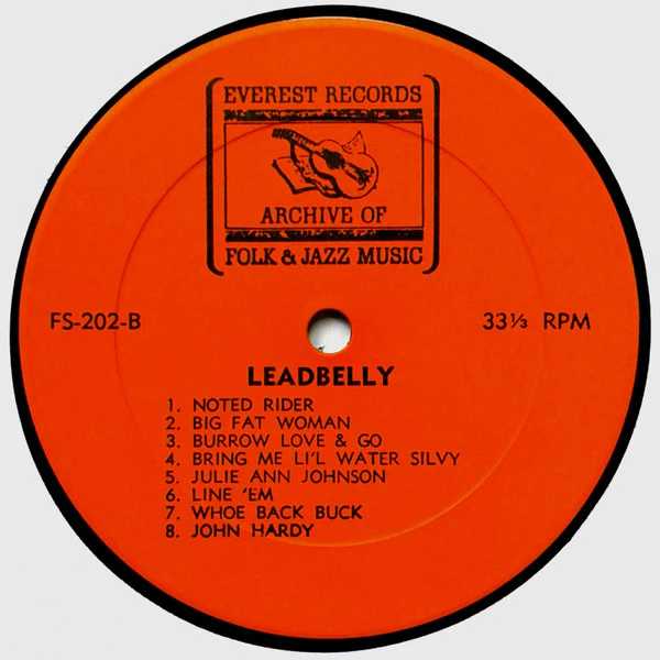 Leadbelly – Leadbelly (VG/VG) – LP, US 1974 - Image 5