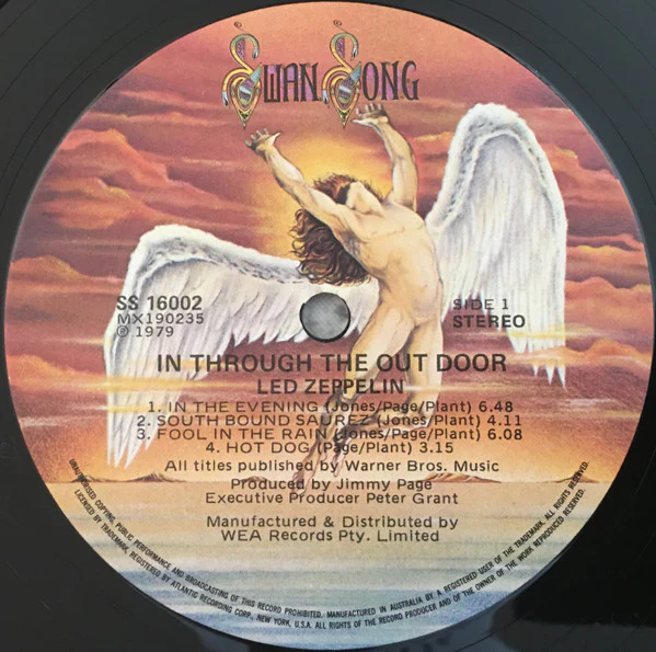 Led Zeppelin – In Through The Out Door (VG/VG+) – LP, AU 1979 - Image 3