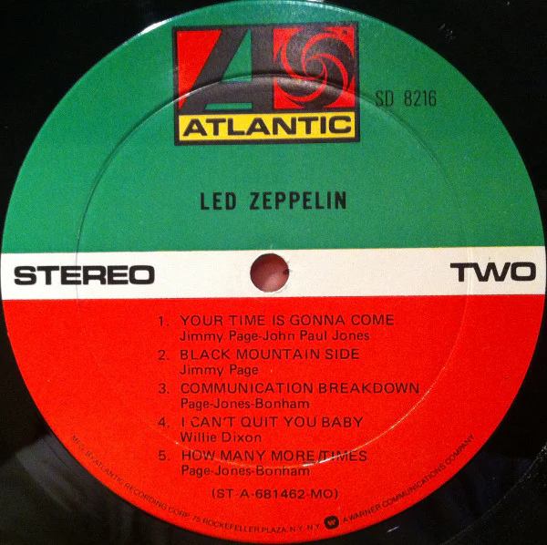 Led Zeppelin – Led Zeppelin (NM/E) – LP, US 1975 - Image 4