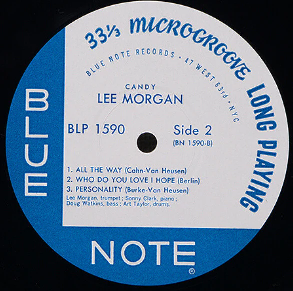 Lee Morgan – Candy (E/E) – LP, JP 1983, With OBI - Image 4
